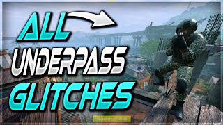 COD MW3 GLITCHES UNDERPASS ALL BEST WORKING GLITCHES amp SPOTS [upl. by Anek]