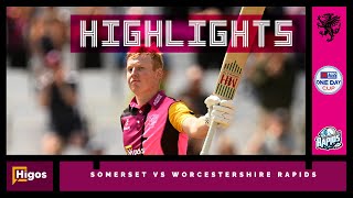 HIGHLIGHTS James Rew scores a 6th hundred of the season as Somerset beat Worcestershire [upl. by Leong]