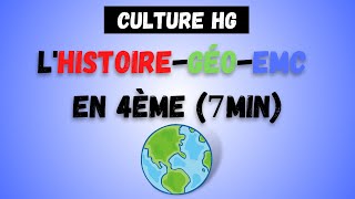 LE PROGRAMME HISTOIREGEO DE 4EME [upl. by Toddy336]