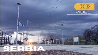 BatajnicaOvča Belgrade urban and suburban train service  BG voz [upl. by Alurd874]