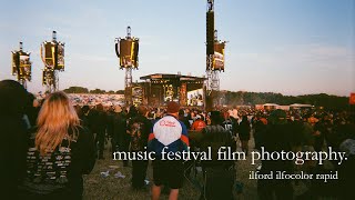 This Disposable Camera is Perfect For Music Festivals ilford ilfocolor Rapid [upl. by Philly]