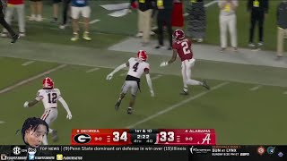 FlightReacts To 2 Georgia 4 Alabama Full Game Highlights 2024 [upl. by Amalea479]