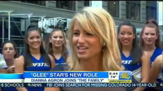 Dianna Agron at Good Morning America Interview [upl. by Nevek]