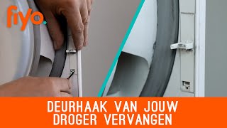 Deurhaak van jouw droogkast vervangen [upl. by Meter]