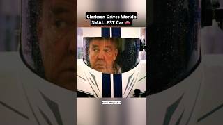 Clarkson Drives SMALLEST Car 🤣 jeremyclarkson cars automobile topgear jamesmay richardhammond [upl. by Arahsak]