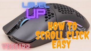 How to scroll click easy  xmouse button control  RederateYT [upl. by Arnold245]