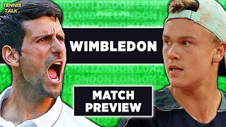 Djokovic vs Rune  Wimbledon 2024  Tennis Prediction [upl. by Eisdnil53]