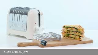 How to make a toastie with the Dualit Lite Toaster [upl. by Nitas]