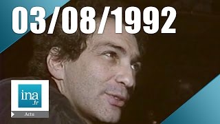 1920 FR3 du 3 août 1992  Mort de Michel Berger  Archive INA [upl. by Ydak]