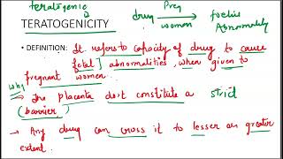 TERATOGENICITY PHARMACOLOGY LECTURE 2THALIDOMIDE DISASTER [upl. by Melisent]