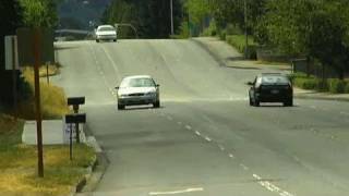 Driving Test 4 Lane change and turning [upl. by Gnanmas411]