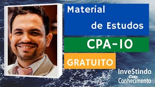 Material de Estudos CPA10 Gratuito [upl. by Emmye]