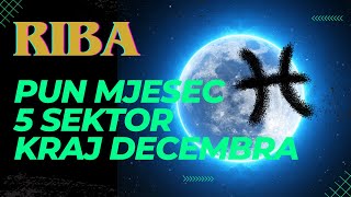 ♓︎ RIBA  VRHUNSKI PUN MJESEC  KRAJ DECEMBRA 2023 [upl. by Lleihsad]