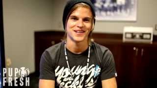 Blessthefall Interview 2013  quotThe Elliott Interviewquot [upl. by Kaila]