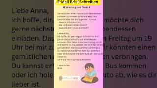 EMail Brief Schreiben shorts [upl. by Atiuqahs]