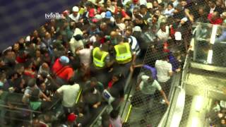 O caos em uma estação de metrô de São Paulo [upl. by Lannie]