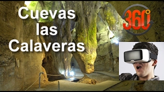 VÍideo 360 GRADOS de la CUEVA de las CALAVERAS [upl. by Rosenwald]