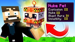 Crafting OP Nuke Pets in Minecraft Prisons [upl. by Aivatnohs756]