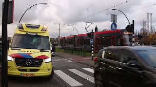 Fietser ernstig gewond na ongeluk met tram [upl. by Cleary836]