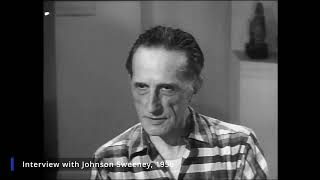 Marcel Duchamp quotTo live is to believequot Interview with Johnson Sweeney 1956 [upl. by Ueih983]