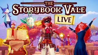 DISNEY Dreamlight Valley Exploring Storybook Vale LIVE Everything New in DLC Is It Worth It [upl. by Vladimar103]