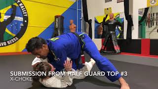 Submissions from half guard top [upl. by Meeki]