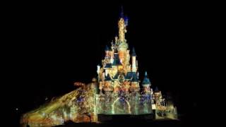 DISNEYLAND 25 Disney Illuminations  Scène douverture [upl. by Nylzor195]