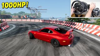 This Supra MOD should be ILLEGAL  BeamNG [upl. by Monty]