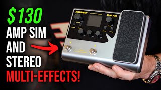 SMALL POWERFUL and AFFORDABLE Sonicake Matribox Guitar MultiEffects [upl. by Ravilob]