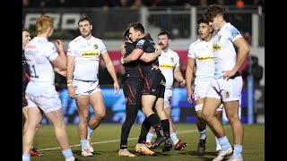 Highlights  Saracens Men v Exeter Chiefs GPR  Rd 12 [upl. by Jolanta]