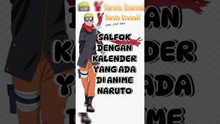 Salfok dengan kalender yang ada di anime Naruto naruto [upl. by Tobi370]