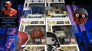 Star Wars KOTOR II Legends and Fett Funko Pop Review [upl. by Artima]