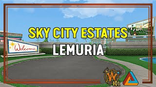 Wizard101 Sky City Bundle  Sky City Estates Showcase HD [upl. by Lema]