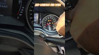 Jeep compass 2018 car scanning and obd point locationjeepcompasscar scanningobd point location [upl. by Woodhead]