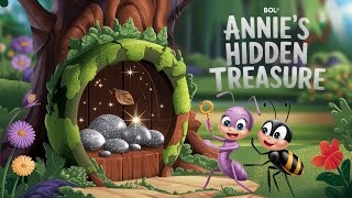 Annie the Ants Shiny Key Adventure  English Story for Kids [upl. by Scoter]