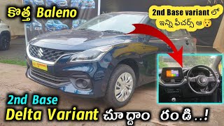 2024 Maruti Suzuki Baleno Delta variant  most value for money variant  best hatchback  New Baleno [upl. by Silecara]