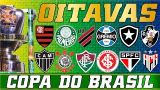 SORTEIO OITAVAS DE FINAL  COPA DO BRASIL 2024 [upl. by Kwabena]