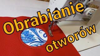 Szycie otworów okienek w torebkach poduszkach  krok po kroku [upl. by Grove]