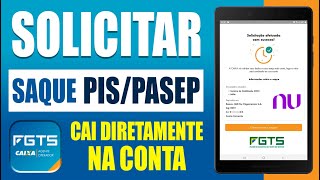 Como solicitar o saque do PISPASEP através do aplicativo FGTS [upl. by Leiru]