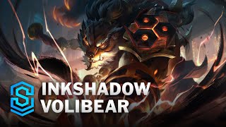 Inkshadow Volibear Skin Spotlight  League of Legends [upl. by Annirok954]