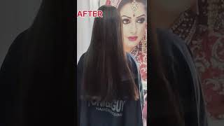 Before amp After Hair Treatment haircare hairtransformation [upl. by Soll]