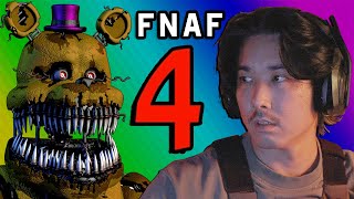 Five Nights at Freddys 4  Full Horror Game Playthrough w Lui  FaceCam Countdown to FNAF Movie [upl. by Rehpatsirhc]