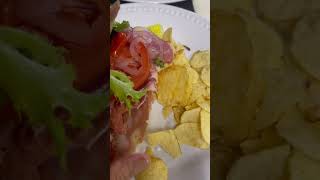 Frankies Special Italian cold cuts Sandwich  Lunch shorts lunch food delicious sandwich lunch [upl. by Esereht]