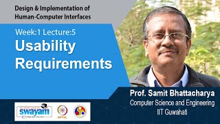 Lec 5 Usability Requirements [upl. by Tsew]