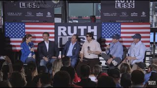 Governor Ron DeSantis and First Lady Casey DeSantis Join Ruthless LIVE from Des Moines [upl. by Obel]