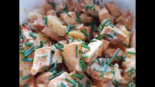 Kip kerrie salade  Recept  NLBE  Plezierindekeukennl [upl. by Meelas]