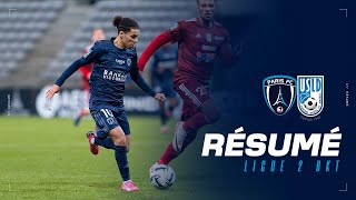 Paris FC  USL Dunkerque 12  Le résumé vidéo [upl. by Ytnom]