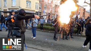 Manifestation anti Éric Zemmour Quelques incidents  Lille 59  France 05 février 2022 [upl. by Lorin81]