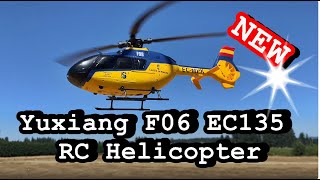 Yuxiang F06 EC135 RC Helicopter Flying in the Cold [upl. by Oswald348]