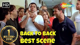 Bhagam Bhag Movie BACK TO BACK Best Scene  Akshay Kumar Paresh Rawal Govinda  HD [upl. by Akimrej944]